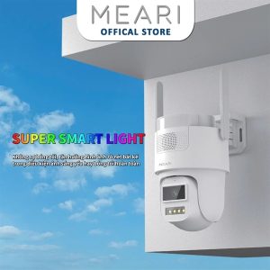 Camera IP Wifi PT MEARI S4 SSL 4MP ngoài trời full màu ban đêm - Cái Camera IP Wifi PT MEARI S4 SSL 4MP ngoài trời full màu ban đêm - Cái