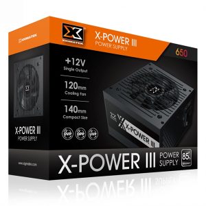 Nguồn máy tính XIGMATEK X-Power III 650 600W (Màu đen) - Cái