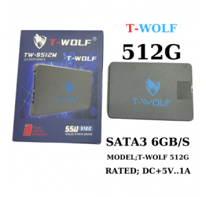 Ổ cứng SSD T-Wolf SATA 3 512GB - Cái