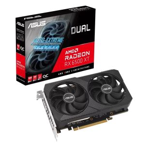Card đồ họa Asus Dual Radeon RX 6500 XT V2 OC Edition 4GB GDDR6 64 bit - Cái