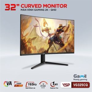 Màn hình cong Gaming VSP VG325CQ 2K 165Hz - Cái Màn hình cong Gaming VSP VG325CQ 2K 165Hz - Cái