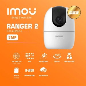 Camera IPC Wifi imou Ranger2 A32EP-L 3.0Mpx