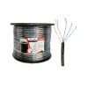Cáp mạng ProCable CAT5E outdoor cường lực PR-C5E4530-CCA UTP 4PRS 24AWG PE SS ST 7x0.33mm (cuộn 305m) - Mét
