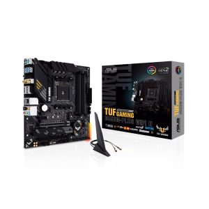 Mainboard Asus TUF GAMING B550M-PLUS Wifi II (AMD B550, Socket AM4, m-ATX, 4 khe RAM DRR4) Mainboard Asus TUF GAMING B550M-PLUS Wifi II (AMD B550, Socket AM4, m-ATX, 4 khe RAM DRR4)