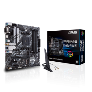 Mainboard Asus Prime B550M-A Wifi II (AMD B550, AM4, m-ATX, 4 khe RAM DRR4, Wi-Fi 6 AX200)