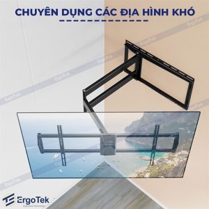 Khung treo tivi 47-90 inch ErgoTek E900 xoay đa năng nhập khẩu chính hãng Khung treo tivi 47-90 inch ErgoTek E900 xoay đa năng nhập khẩu chính hãng