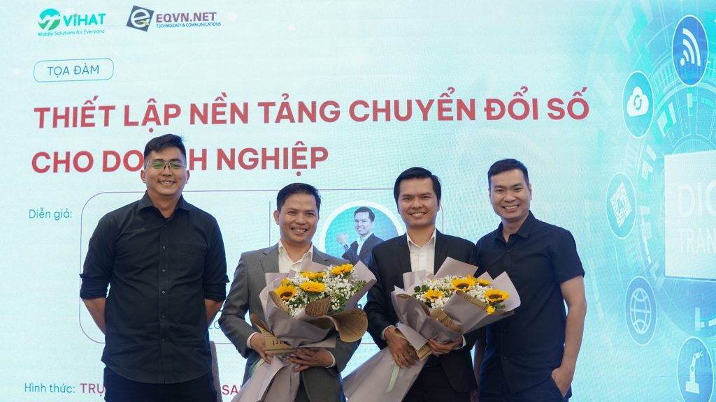 Workshop “Thiết lập nền tảng chuyển đổi số cho doanh nghiệp” do ViHAT x EQVN tổ chức thu hút hàng trăm khách mời tham dự