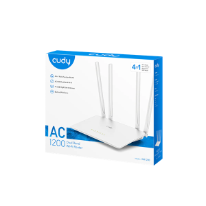 Bộ phát WiFi Cudy AC1200 5in1 WR1200 - Cái