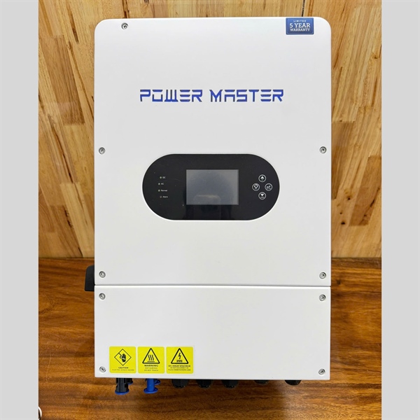 Bộ biến tần NLMT Power Master Inverter Hybrid 6KW 1 pha 230V 50HZ GZB05-SPM-602G-EU - Cái Bộ biến tần NLMT Power Master Inverter Hybrid 6KW 1 pha 230V 50HZ GZB05-SPM-602G-EU - Cái