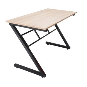 Bàn Gaming chữ Z chân đen, mặt gỗ lớn 60x120cm - Cái Bàn Gaming chữ Z chân đen, mặt gỗ lớn 60x120cm - Cái