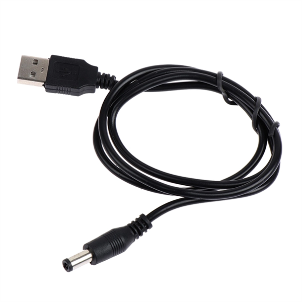 Dây nguồn USB sang chân tròn DC 5.5 x 2.1mm dài 1M - Sợi