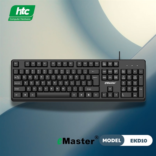 Bàn phím có dây Emaster EKD10