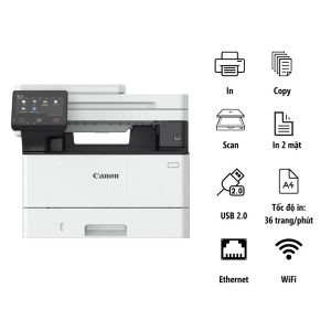 Máy in Laser Laser đa chức năng Canon MF461dw (In, Copy, Scan, Wi-Fi, In 2 mặt tự động) - Cái