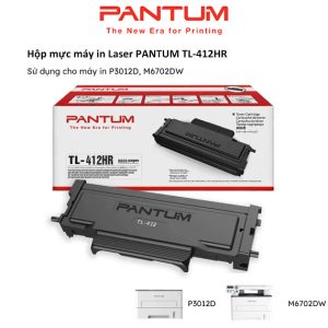 Hộp mực Pantum chính hãng TL-412HR cho máy in Pantum P3012D/M6702DW - Hộp