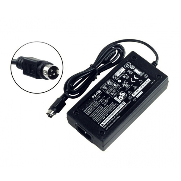 Adapter nguồn máy in bill, máy in tem 24V jack tròn 3 chân