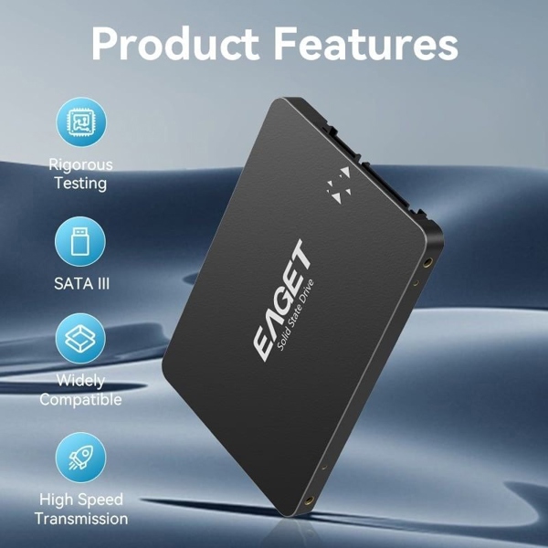 Ổ cứng SSD Eaget 480GB 2.5" SATA III - Cái