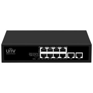 Switch PoE UNV NSW2010-10T-POE-S-IN (8-Port PoE, 2-Port Uplink)