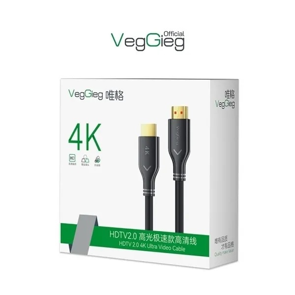 Cáp HDMI 15m Veggieg 4K 2.0 V-H111 - Cuộn
