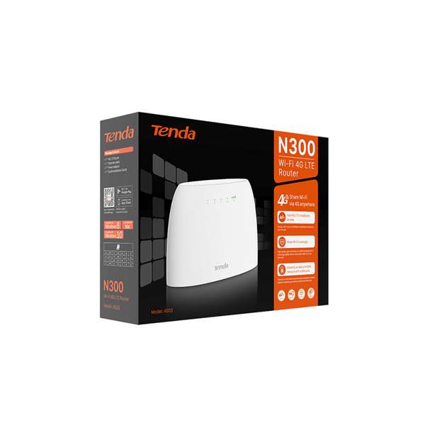 Bộ phát Wifi 4G Tenda 4G03 - Bộ