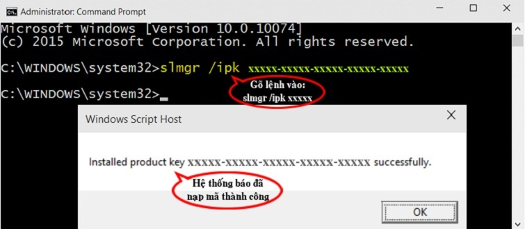 Cách kích hoạt Windows 10 bằng điện thoại (Activate by Phone) chi tiết