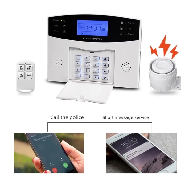 Trung tâm báo động thông minh Wifi + GSM TuyaSmart 6200