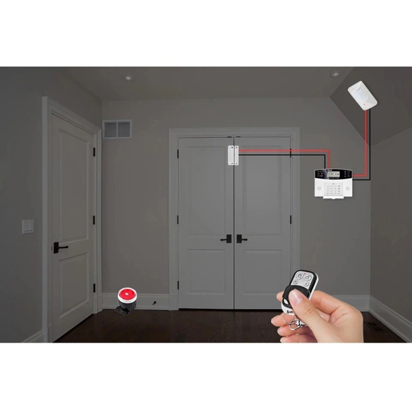 Trung tâm báo động thông minh Wifi + GSM TuyaSmart 6200 Trung tâm báo động thông minh Wifi + GSM TuyaSmart 6200