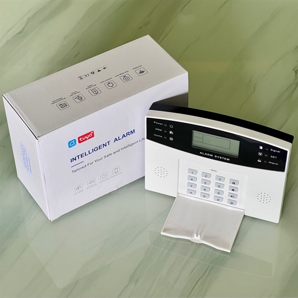 Trung tâm báo động thông minh Wifi + GSM TuyaSmart 6200 Trung tâm báo động thông minh Wifi + GSM TuyaSmart 6200