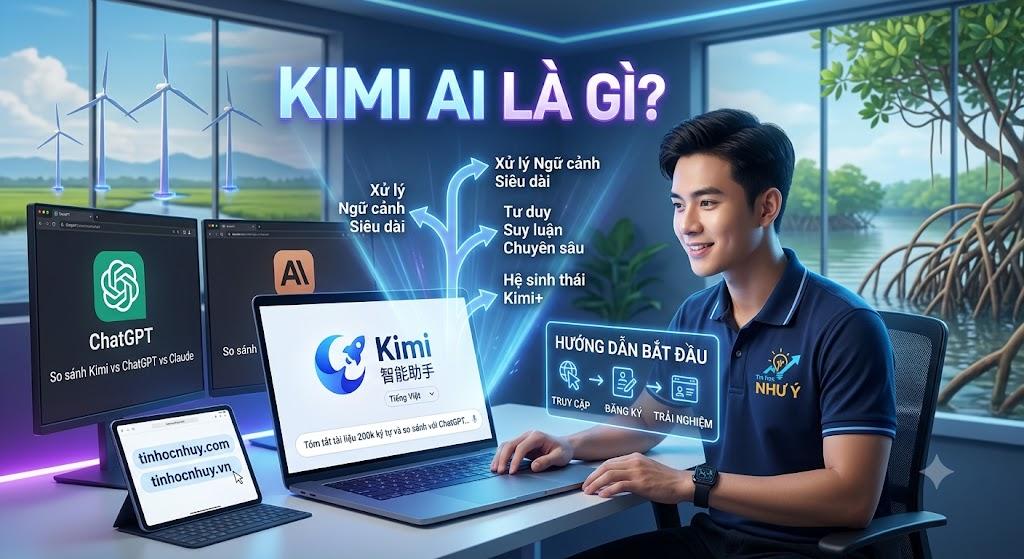 Kimi AI Là Gì? Xu Hướng Trí Tuệ Nhân Tạo Mới Có Gì Để Cạnh Tranh Với ChatGPT, Claude Và DeepSeek?