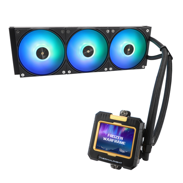 Tản nhiệt nước AIO Thermalright Frozen Warframe 360 BLack ARGB Tản nhiệt nước AIO Thermalright Frozen Warframe 360 BLack ARGB