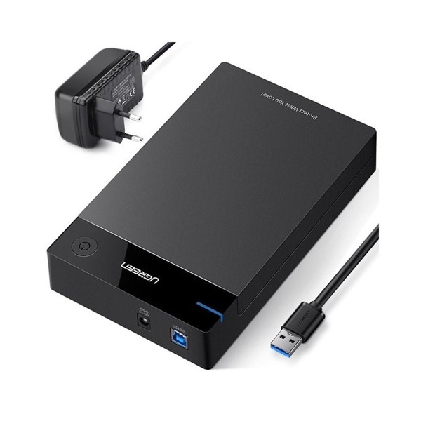 Box Ổ cứng HDD Ugreen 3.5" USB 3.0 50422 - Cái