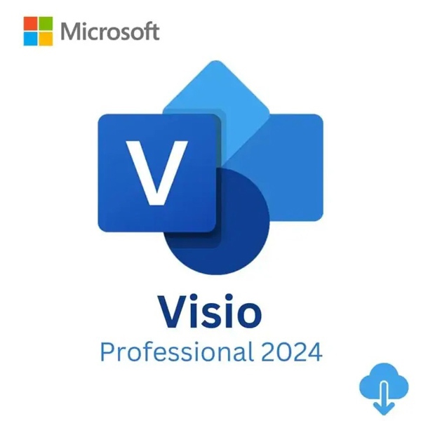 Phần mềm Microsoft Visio Pro 2024 All Lng Retail Online (EP2-07111)
