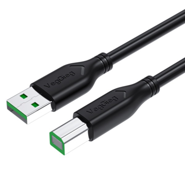 Cáp máy in USB 2.0 dài 3m Veggieg V-U206 (12073) - Cuộn