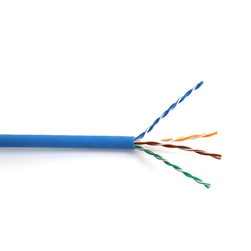 Cáp mạng LS Purenet CAT6 (24AWG, lõi đồng đặc PVC, 4 đôi, 305m/thùng, màu xanh)