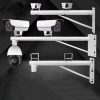 Cánh tay camera sắt dài 1 mét (mạ kẽm, sơn trắng) - Cái