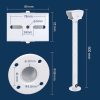 Chân camera trụ thẳng 60cm