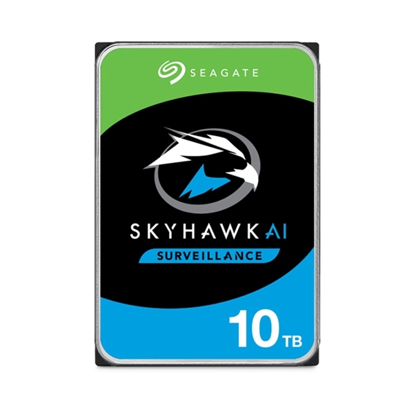 Ổ cứng Seagate Skyhawk AI 10TB chuyên dụng Camera ST10000VE001 - Cái