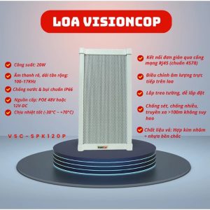 Loa ngoài trời VisionCop VSC-SPK120P - Cái Loa ngoài trời VisionCop VSC-SPK120P - Cái