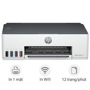 Máy in phun màu wifi HP Smart Tank 210 3D4L3A (A4|A5|USB|WIFI) - Cái