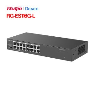 Switch mạng Ruijie RG-ES116G-L 16 ports Gigabit Unmanaged - Cái Switch mạng Ruijie RG-ES116G-L 16 ports Gigabit Unmanaged - Cái