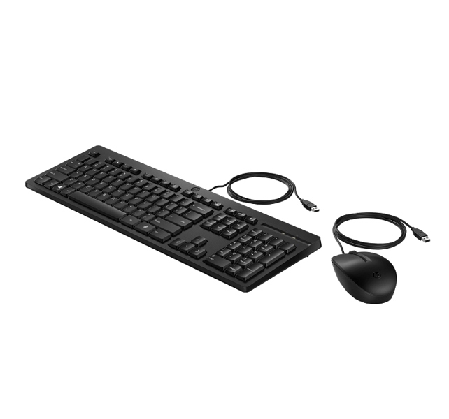 Combo chuột phím có dây HP 225 (AX2Y7AA) - Bộ