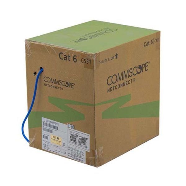 Cáp mạng COMMSCOPE CAT6 UTP 23AWG, màu xanh dương Cáp mạng COMMSCOPE CAT6 UTP 23AWG, màu xanh dương