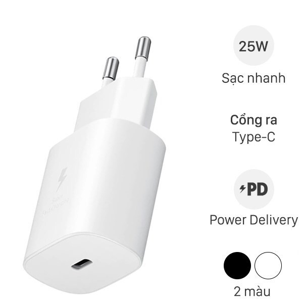 Cốc sạc nhanh Samsung TypeC 25w - Cái
