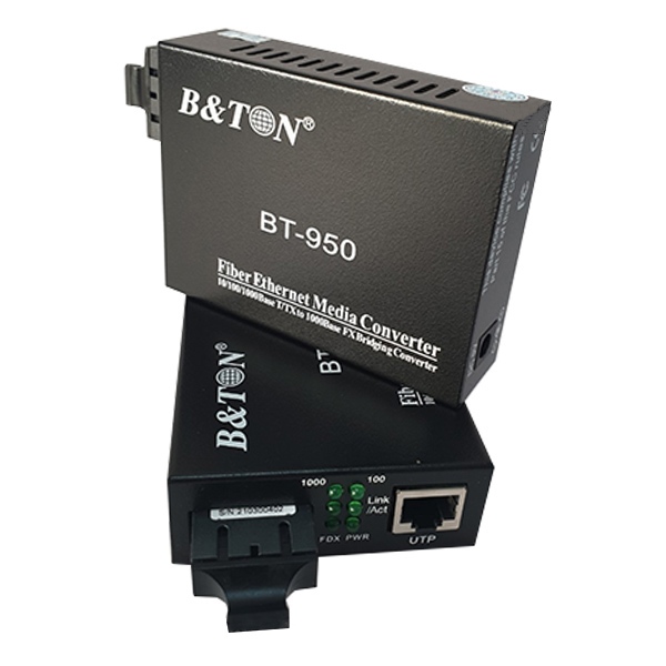Converter quang 1Gbps B&TON BT-950GS-20A/B Converter quang 1Gbps B&TON BT-950GS-20A/B