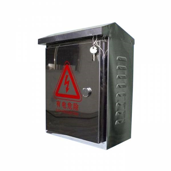 Tủ thiết bị ngoài trời inox có khoá 400x300x180mm - Cái