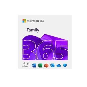 Phần mềm Microsoft Office 365 Family Subscr PK Lic 1YR Online APAC EM ESD EP2-36890 (Key ESD gửi qua mail - 6 user, 5 thiết bị) Phần mềm Microsoft Office 365 Family Subscr PK Lic 1YR Online APAC EM ESD EP2-36890 (Key ESD gửi qua mail - 6 user, 5 thiết bị)