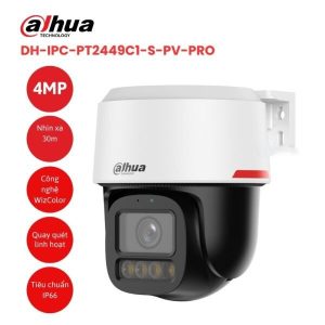 Camera IPC Dahua DH-IPC-PT2449C1-S-PV-PRO 4.0MP - Cái Camera IPC Dahua DH-IPC-PT2449C1-S-PV-PRO 4.0MP - Cái