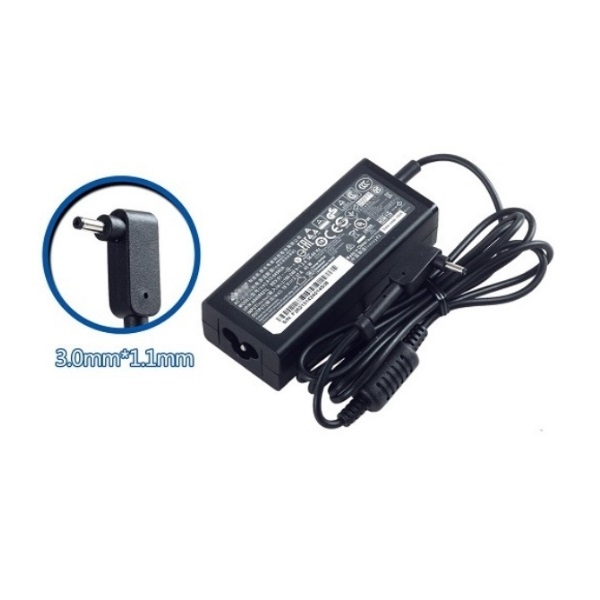 Sạc laptop Acer 19V đầu nhỏ 3.0x1.1mm