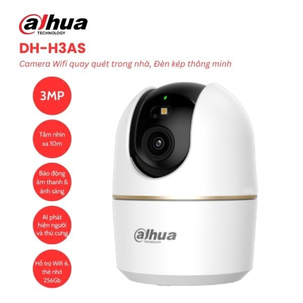 Camera Wifi Dahua Hero DH-H3AS 3.0MP - Cái