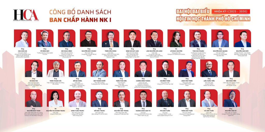 Ông Lâm Nguyễn Hải Long tái đắc cử Chủ tịch HCA nhiệm kỳ 2025 – 2030